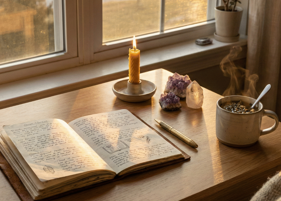 Cómo crear un ritual de escritura consciente para volver a vos misma